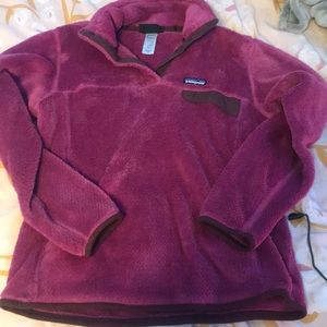 patagonia pull-over fleece